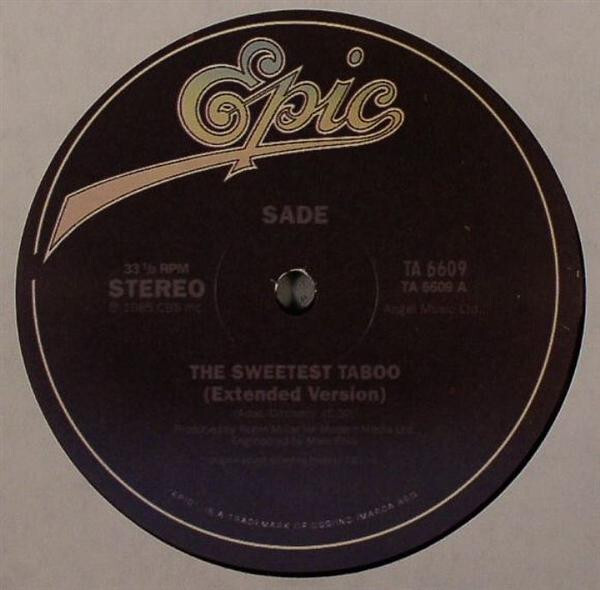 Sade - The Sweetest Taboo - FUNK/JAZZ *NEW* | eBay