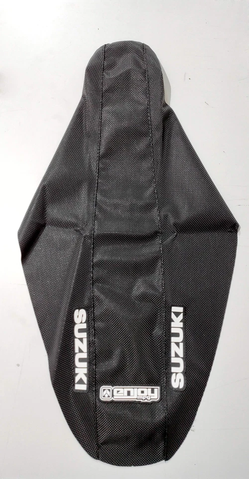 Enjoy Manufacturing Suzuki Seat Cover RM 125 RM 250 1996 - 2000 STD Logo, All Bl - Image 3 of 3