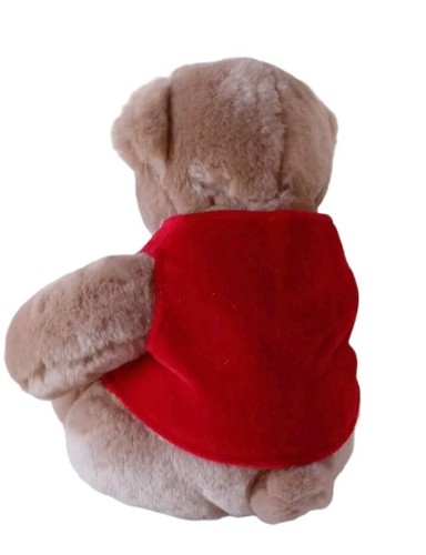 Gund Teddy Bear Lindt Kids Plush Stuffed Animal Toy Red Vest - Picture 2 of 4