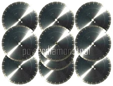 14" 10pcs CONCRETE/PAVER/BLOCK/SLATE/STONE12.9MM SEG Diamond Blade-FREE SHIPPING
