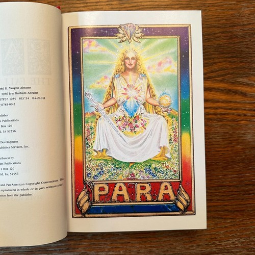 Para by R. Vaughn Abrams 1986 Seven Suns New Age Occult Rare Hardcover VG- - Bild 6 von 11