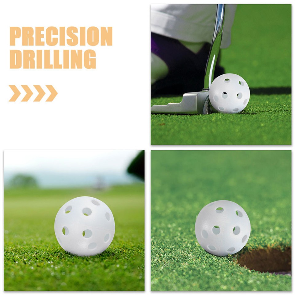 30pcs Practice Golfs Balls Plastic Training Golfs Balls for Driving