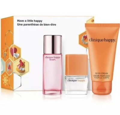 Clinique Happy Set-Happy Happy Heart Sprays, Body