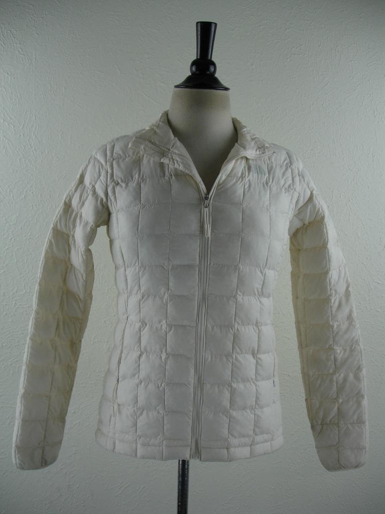 Women's sz S The North Face ThermoBall Eco White Jacket