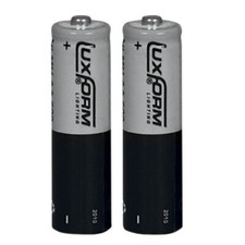 Luxform 3.2 volt 600Mah AA (14500 Rechargeable Solar Battery  ( 2 Pack )