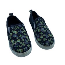 Disney The Mandalorian Baby Toddler Size 9 Yoda Black Slip On Canvas Sneakers