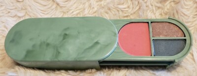CLINIQUE Colour Slides Eye Shadow TEAL HAZE FAWN SATIN Powder Blusher EXTRA ROSE