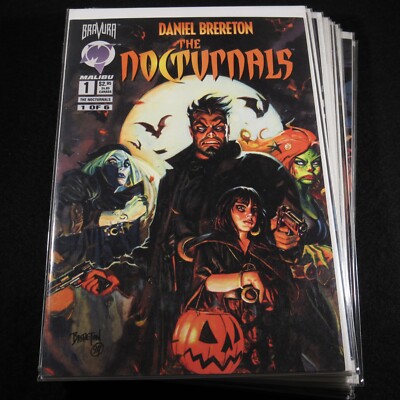 The Nocturnals 1-6, Dark Forever 1-3, Witching Hour & Troll Bridge Comic Set