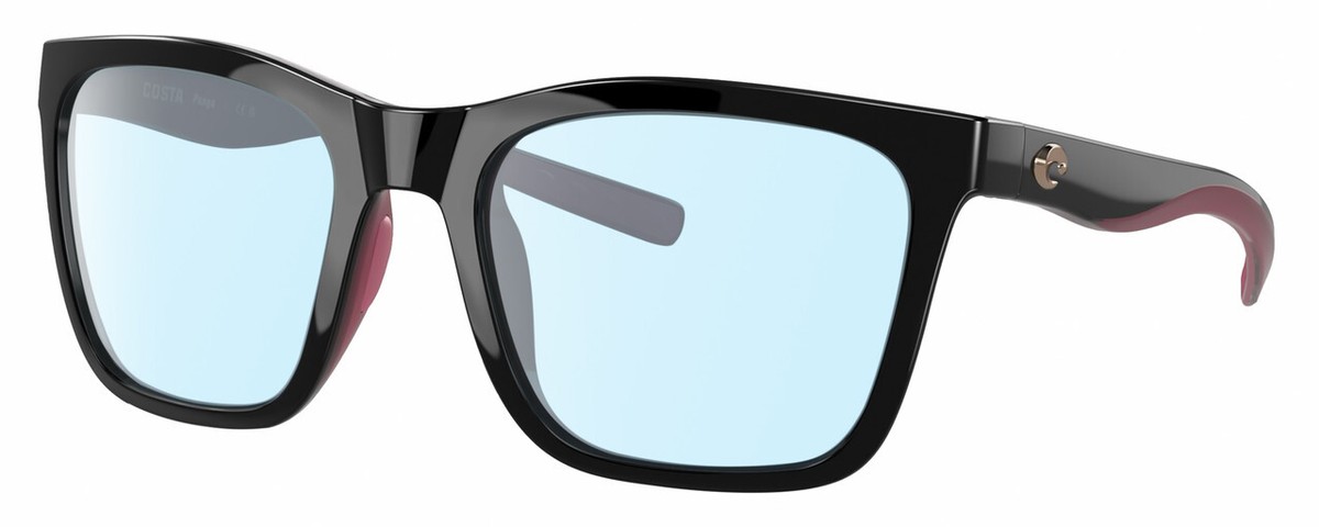 Costa Del Mar Panga Cat Eye Blue Light Filter Glasses Black