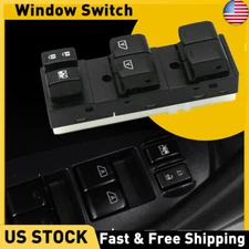 Driver Left Side Master Power Window Switch For 09-14 Nissan Maxima 25401-9N00E