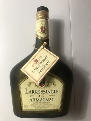 Empty Larressingle XO Armagnac Bottle 750 ML 