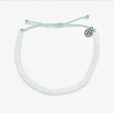 RETIRED PURA VIDA BRACELETS WHITE PUKA SHELL ANKLET BOHO ‼️FREE SAME DAY SHIP