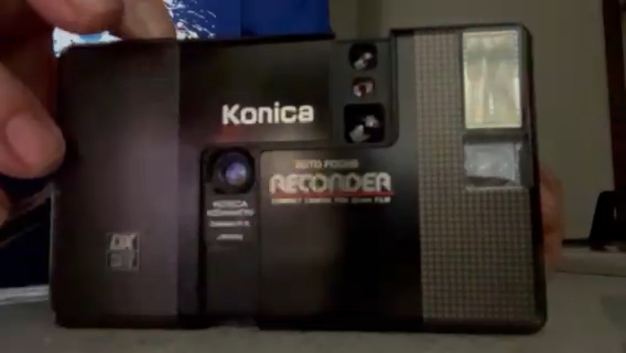 All Working Konica Recorder DX Black Half Frame Film Camera