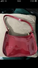 Maroon Red Shoulder Bag with Strap Ladies Handbag