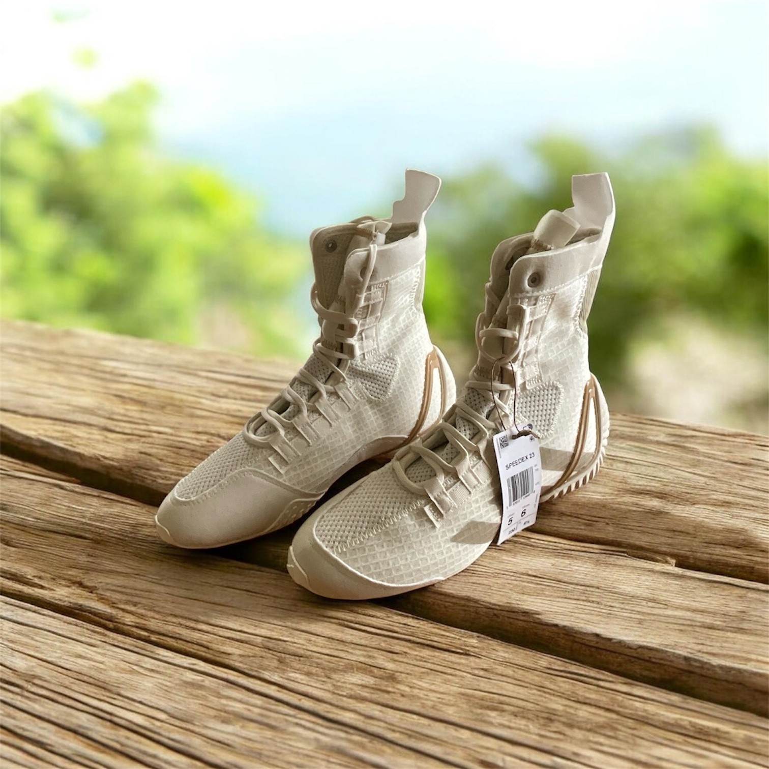 Adidas Boxing Speedex 23 High Top Shoe's Men's Size 5 US  Women’s size 6 US.