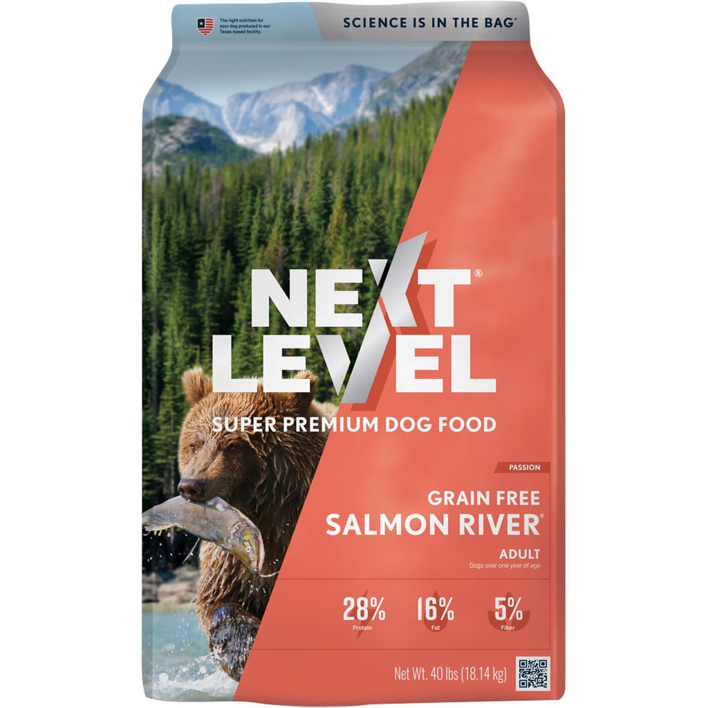 NEXT LEVEL SALMON RIVER GRAIN FREE DOG FOOD