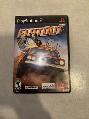 FlatOut (Sony PlayStation 2, 2005)  CIB Complete w/ Manual 
