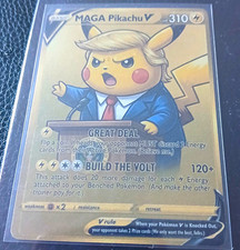 Imagen de MAGA Pikachu V 310 HP Promo Full Art Holo Pokemon TCG Card English
