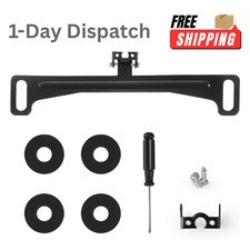 Universal Car Rear View Camera License Plate Bracket Stainless Steel