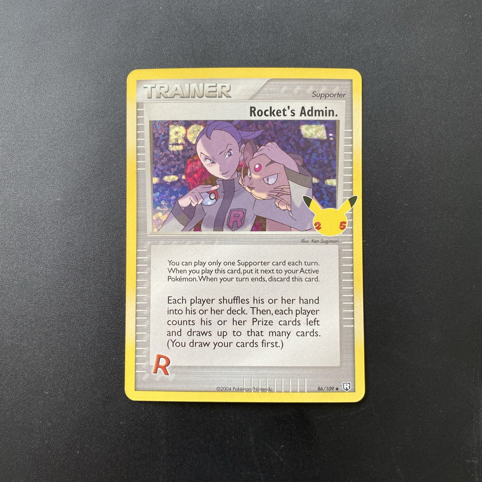 Rocket's Admin. 86/109 Celebrations: Classic Collection Holo | eBay