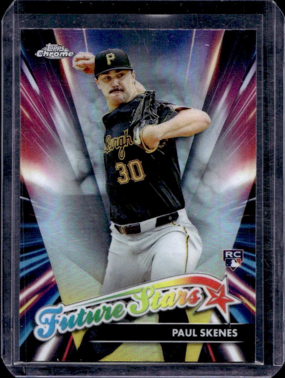 2024 Topps Chrome Update Paul Skenes Future Stars RC Rookie #FSU-17 Pirates