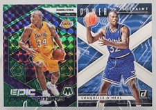 Shaquille O'Neal Panini LOT 2024-25 Epic Performers /2021-22 Power in the Paint