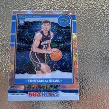 Panini Hoops 2024-25 Tristan Da Silva Rookie #248 Orlando Magic NBA Card. rookie card picture