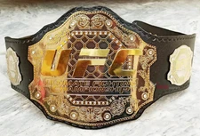 UFC ULTIMATE FIGHTING CHAMPIONSHIP TITLE REPLICA BELT 2MM Brass Metal