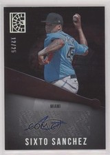 2022 Panini Capstone Auto Silver 12/25 Sixto Sanchez #AU-SS Auto 0c6