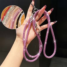 Candy Color Phone Strap Lanyard 3-in-1 Phone Anti-Theft Long Shoulder Strap Rope