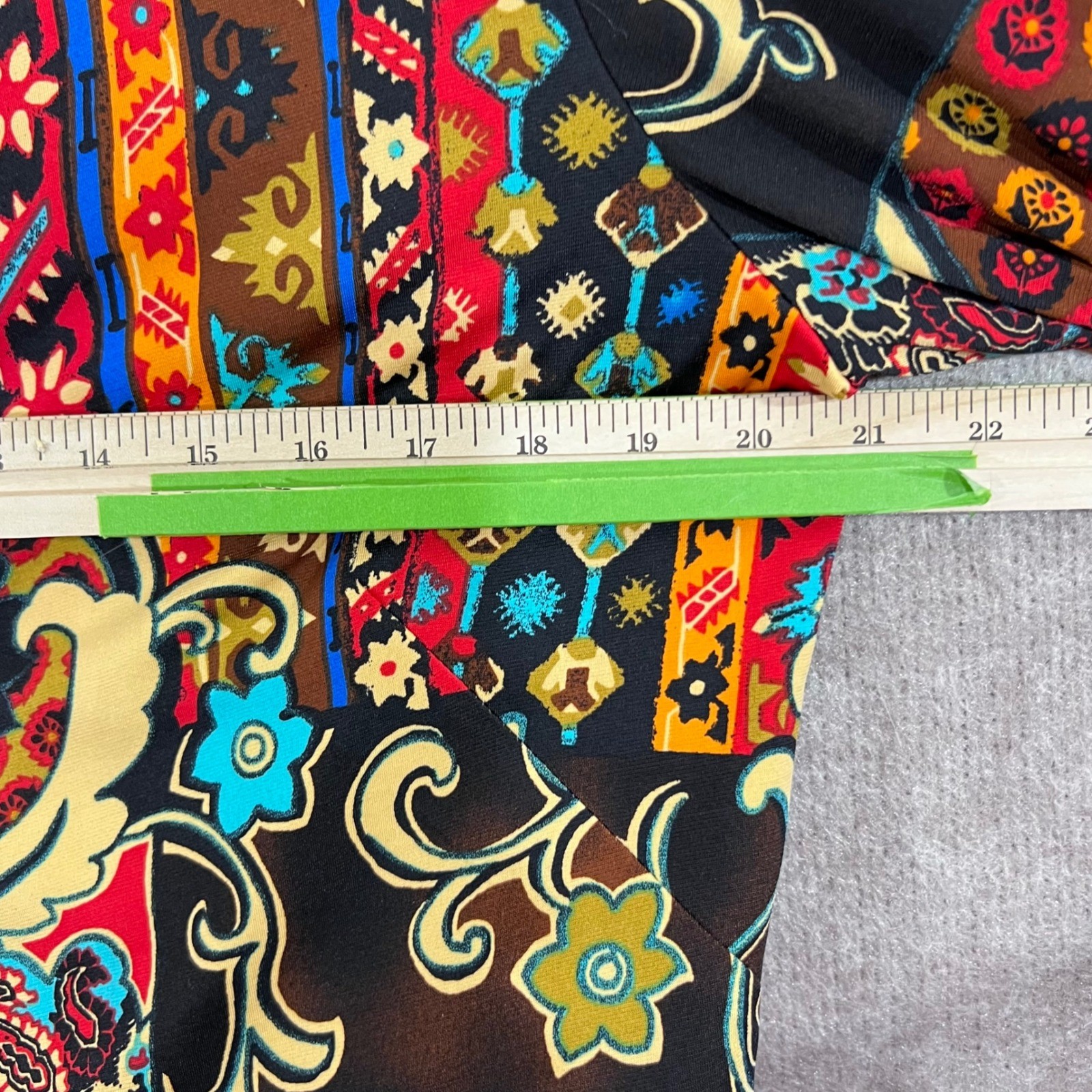 Joan Rivers Patchwork Blazer Jacket Womens Medium… - image 3