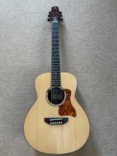 Harley Benton Custom Line Travel Guitar with Fishman Rare Earth Blend Pickup