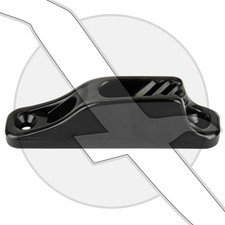 Clamcleat Rope Cleat Junior Black Nylon Boat ...
