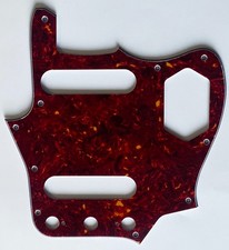 For Fit Fender Japan Reissued Jaguar Style Guitar Pickguard 4 Ply Red Tortoise