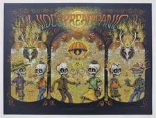 Widespread Panic Milwaukee Poster By Marq Spusta Austin LA Oakland Chicago Charl