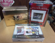 LEAF MAGNIFICENCE + IN THE GAME USED + SLIDESHOW HOBBY BOX LOT