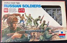 ESCI Russian Soldiers WWII 203 ONLY 42 Figures 1/72 Open Model Kit