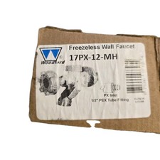 Woodford 17PX-12-MH Model 17 Wall Faucet, FREEZELESS 10-Inch, 1/2 PX Inlet, 12"