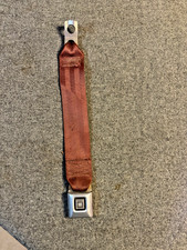 1981-1988 G-BODY CUTLASS MONTE-CARLO REGAL REAR SEAT BELT BUCKLE BURGUNDY E625
