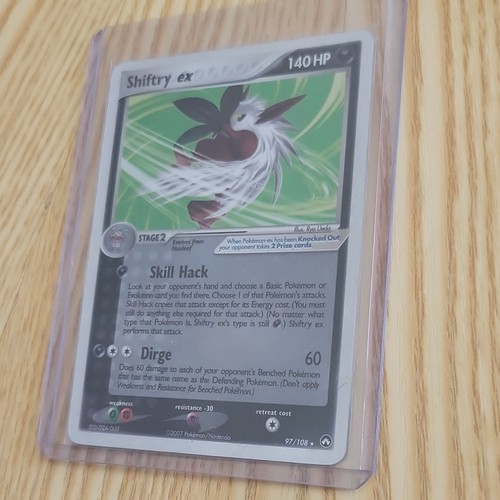 Pokemon TCG Shiftry ex 97/108 EX Power Keepers Holo EN 2007 140HP UR