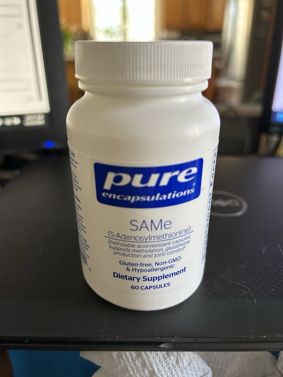 Pure Encapsulations SAMe (S-Adenosylmethionine) - 60 Capsules-NEW | eBay