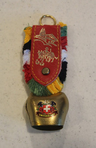 Vintage Swiss Souvenir Cow Bell
