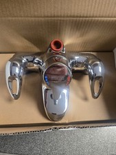 Bristan JAVA Bath Filler Taps With Thermostatic Shower - Silver (J THBSMVO C)