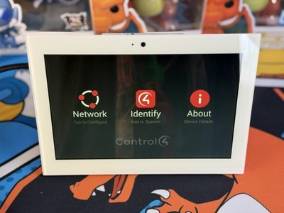 Control4 T3 7'' In-Wall Touchscreen - Weiß - C4-WALL7-WH - Funktioniert & Getestet OS3