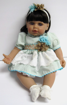 19  Adora Baby Doll  Honey Bunch Toddler Time Adorable Dress Floral Brunette