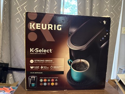 Keurig K-Select Model K80 Single Serve K-Cup Coffee Machine Black #UU8909