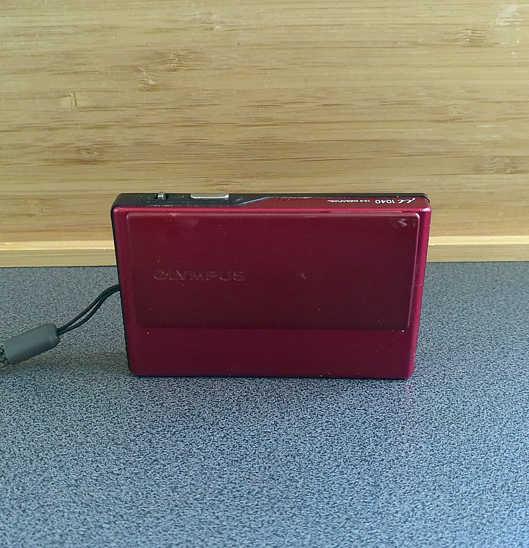 【美品】OLYMPUS μ 1040 RED レッド Olympus Digital Camera Mju 1040 10MP red | eBay