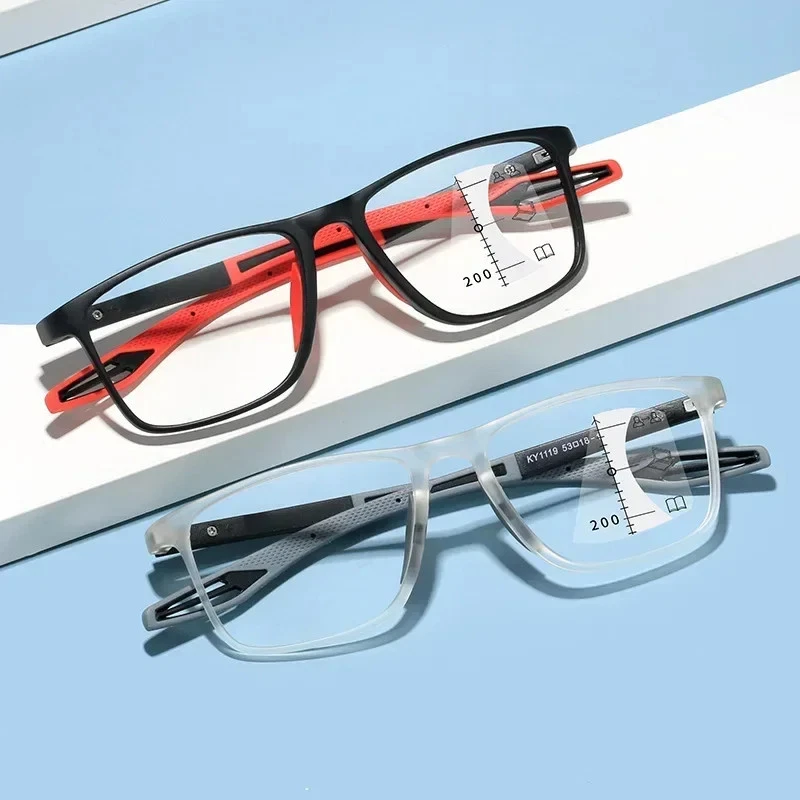 Gafas Fotocromáticas Inteligentes Presbicia TR90 Lectura Progresivas Deportivas