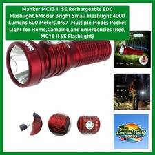 Ultra-Compact 4000 Lumens EDC Flashlight - Magnetic, Weatherproof  Versatile