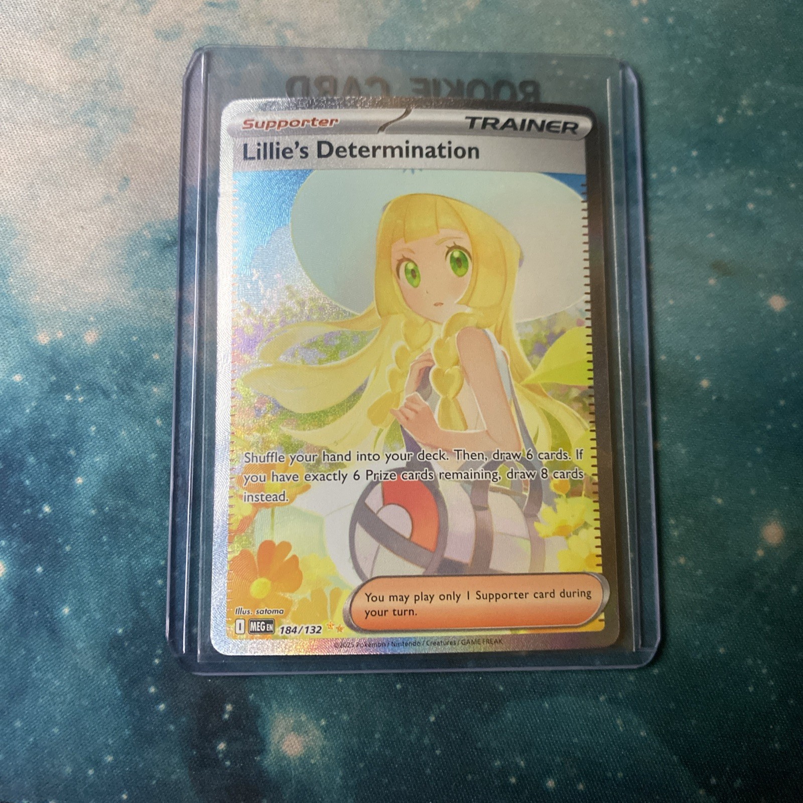 Lillie's Determination 184/132 Me01: Mega Evolution Holo